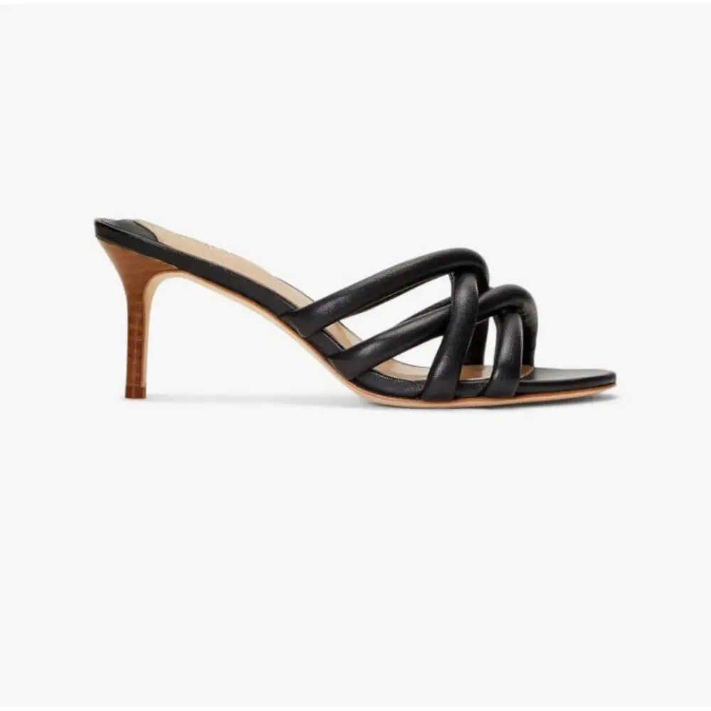 LAUREN RALPH LAUREN Liliana Sandals Black Size 9.5 NEW - Picture 3 of 9